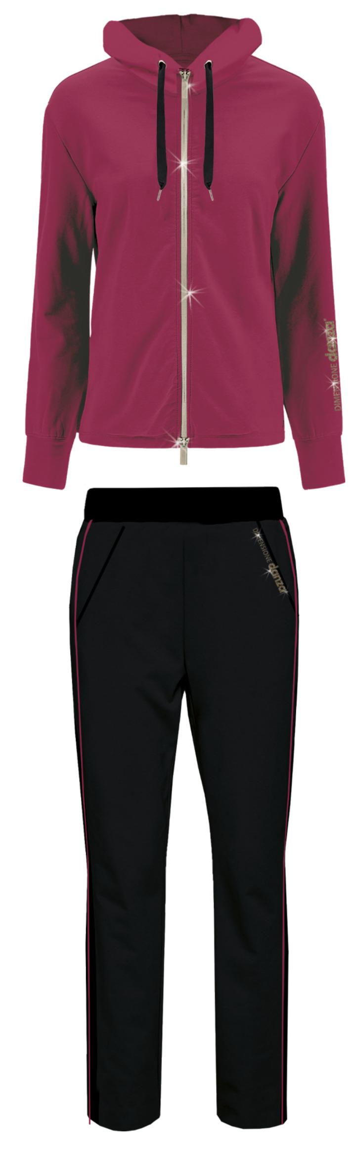 DIMENSIONE DANZA 23IDD71723 MAGENTA.NERO  