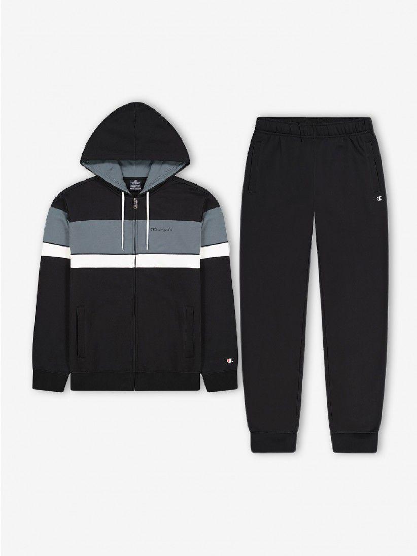 Image of CHAMPION 218113 KK001 Hooded Full Zip Suit 