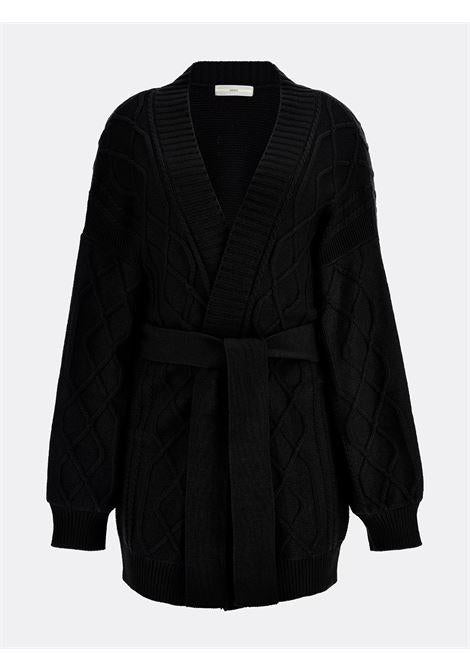 GUESS W2BR31 JBLK EDWIGE CARDI SWEATER 