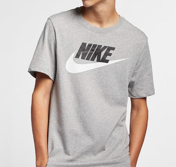 Image of NIKE AR5004 063 M NSW TEE ICON FUTURA 