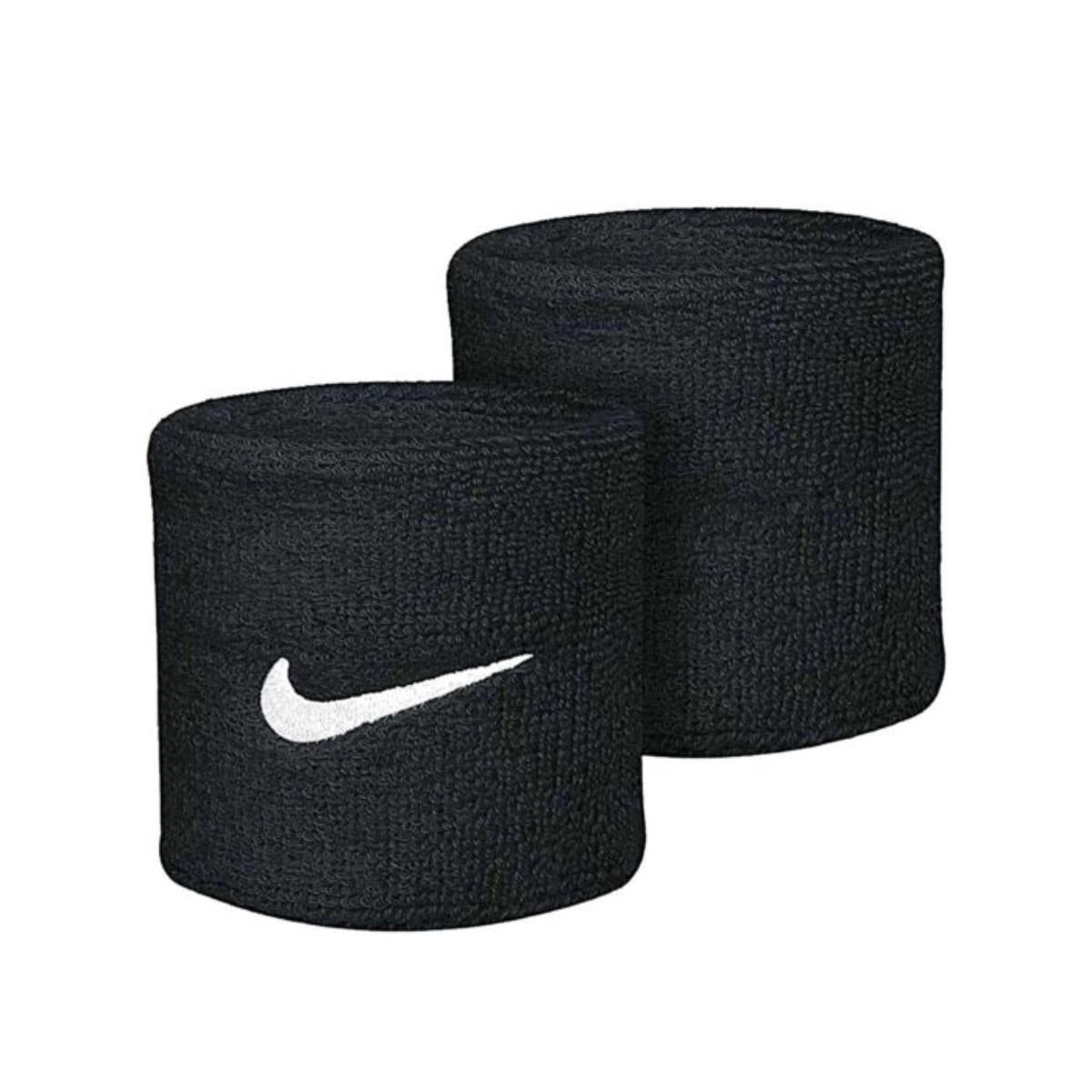 Image of NIKE 16IMNNN04101OS C SWOOSH WRISTBANDS WH/BK 