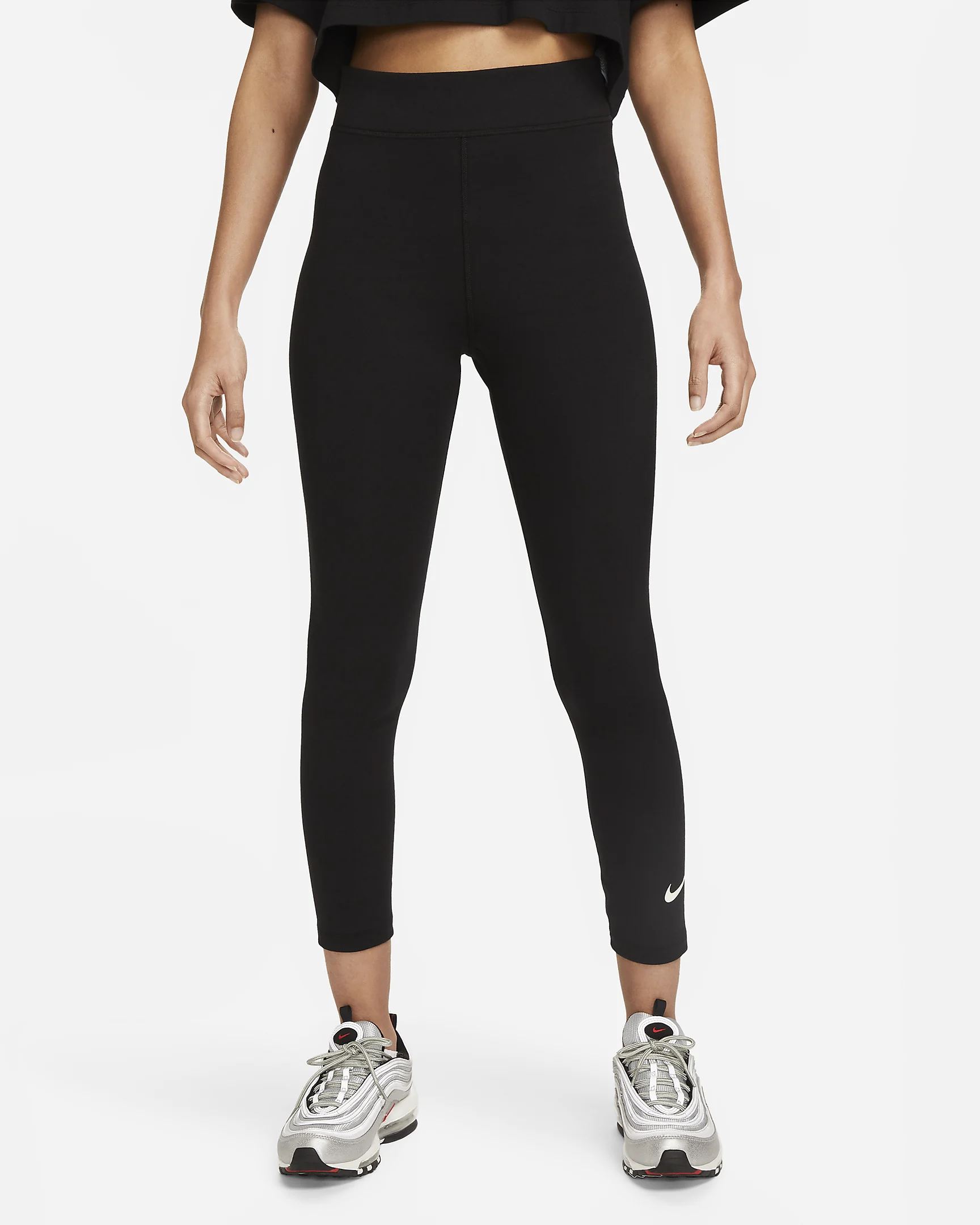 Image of NIKE DV7789 010 W NSW NK CLSC HR 7/8 TIGHT LBR 