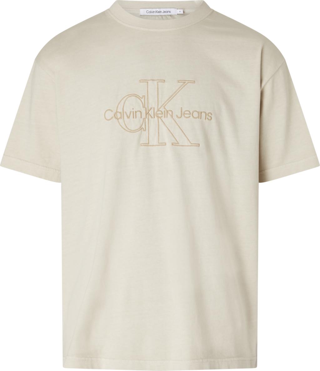 Image of CALVIN KLEIN J30J323305 ACI MONOLOGO WASHED TEE, ACI 