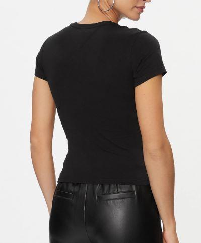 Image of TOMMY HILFIGER DW0DW17361 BDS TJW SLIM LINEAR TEE, YBR 
