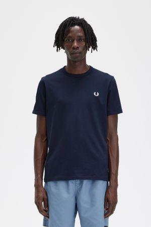 Image of FRED PERRY M3519 608 FP RINGER T-SHIRT 