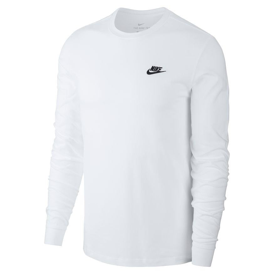 Image of NIKE AR5193 100 M NSW CLUB TEE - LS 