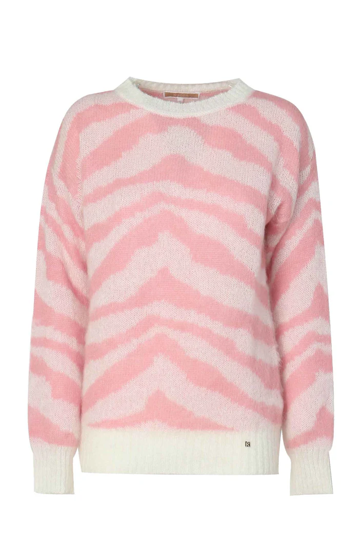 Image of KOCCA A22PMA7837AAFA0000 F1046 MAGLIA M­L FANT.ROSA­PANNABISTAR 