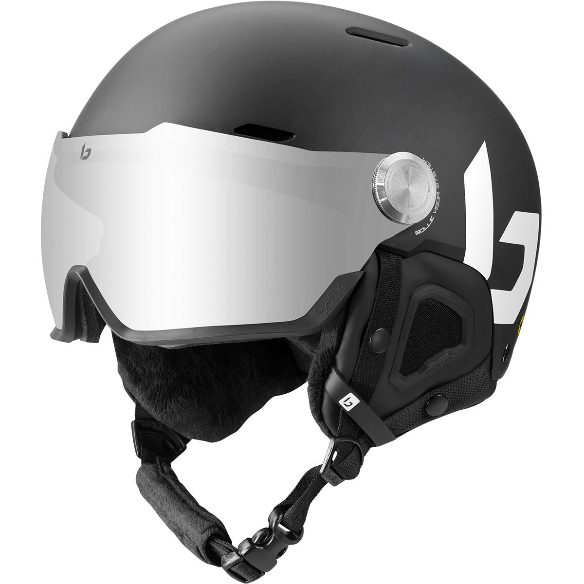 Image of BOLLE' 32113 C MIGHT VISOR Black Matte 