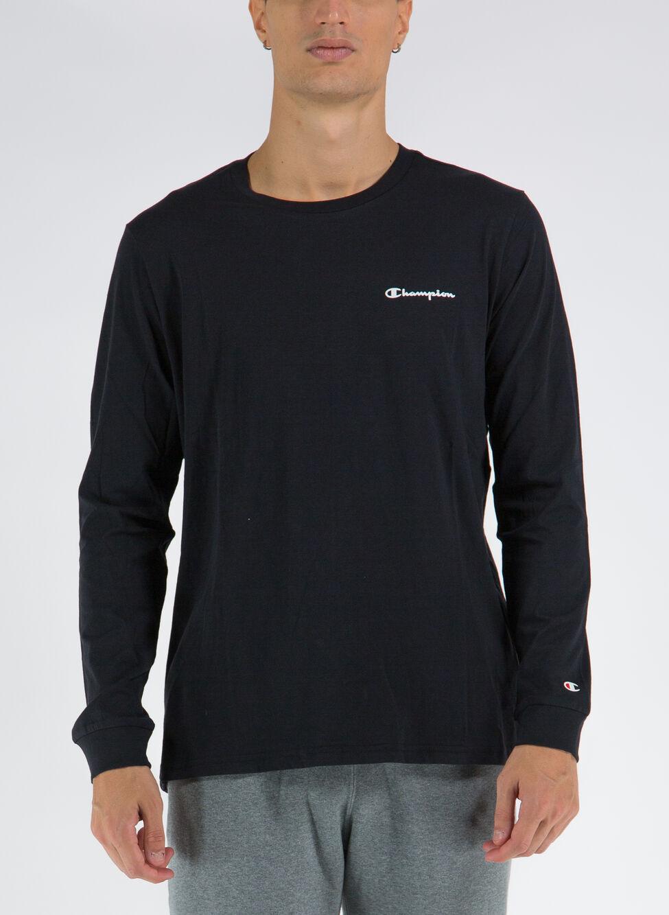 Image of CHAMPION 218293 BS501 Long Sleeve Crewneck T-Shirt 