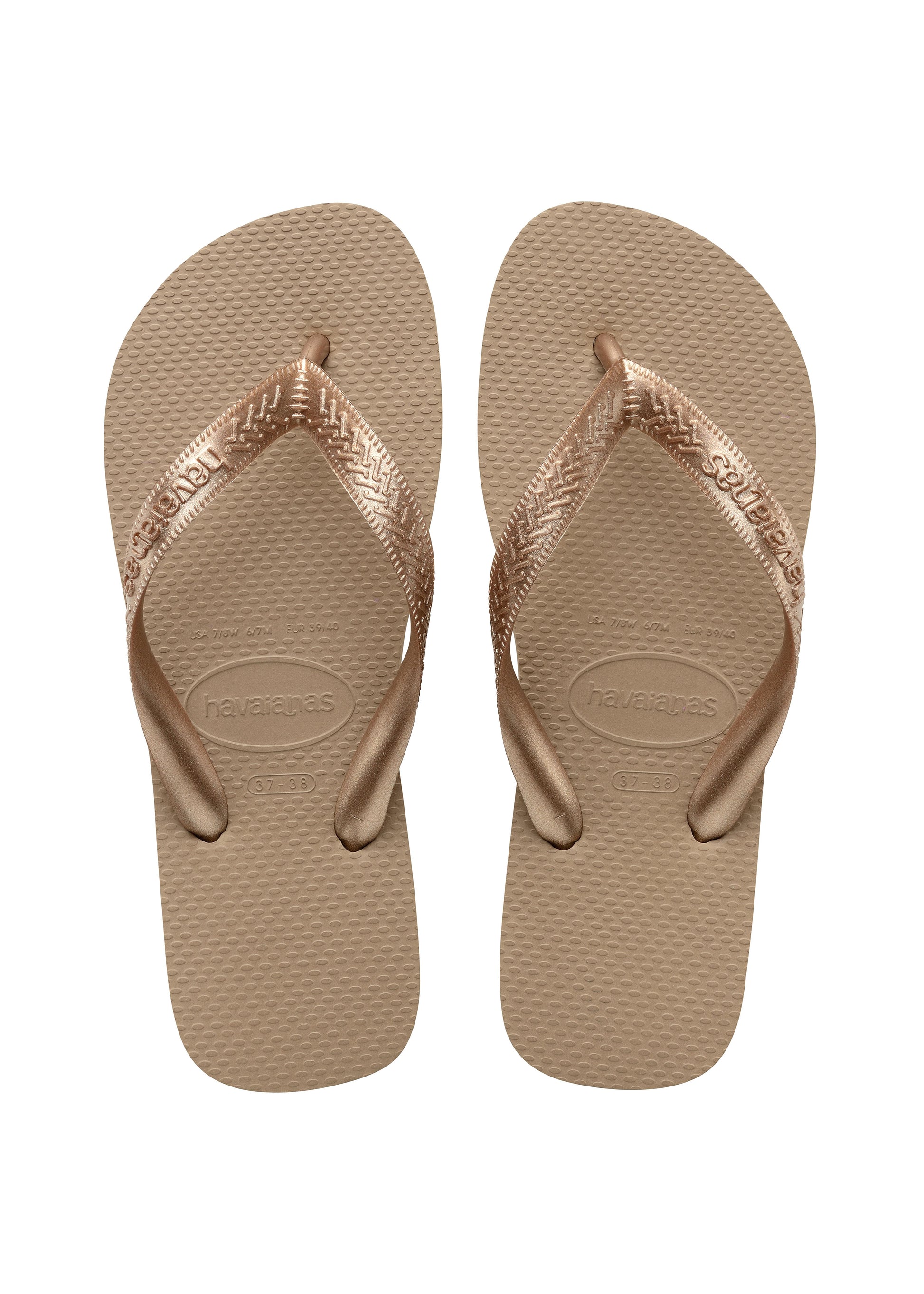 HAVAIANAS 4137428 3581 HAV. TOP TIRAS ROSE GOLD 390 