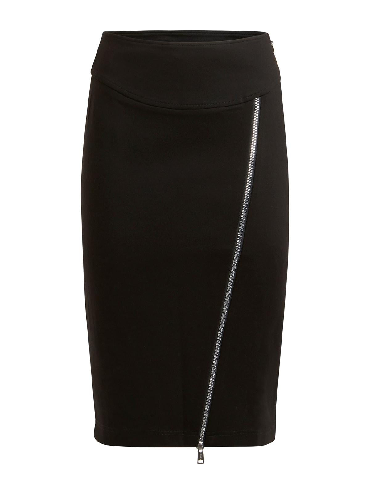 GUESS W2YD22 JBLK CHARLENE SKIRT 