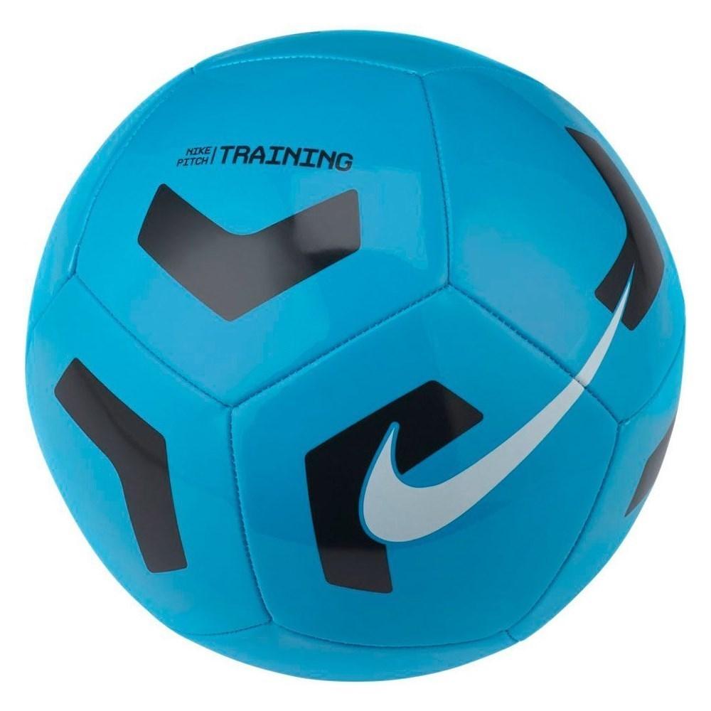 NIKE CU8034 434 NIKE PALLONE PITCH TRAINING - LT BLUE FURY/BLACK 