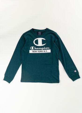 Image of CHAMPION 306175 GS549 Long Sleeve Crewneck T-Shirt 