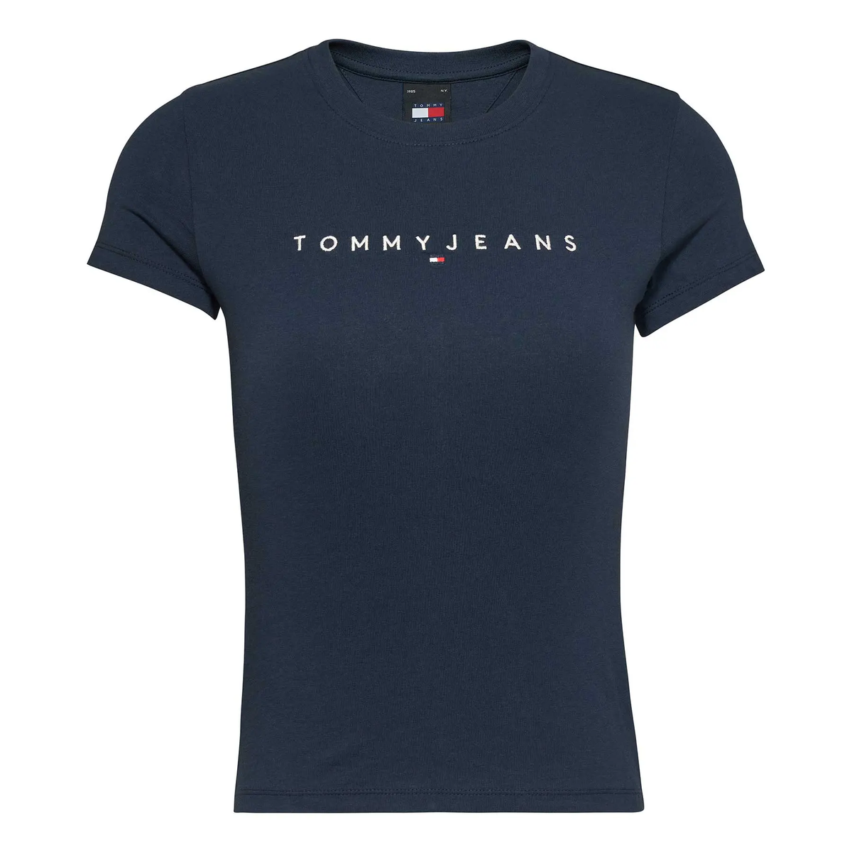 TOMMY HILFIGER DW0DW17361 C1G TJW SLIM LINEAR TEE, YBR 