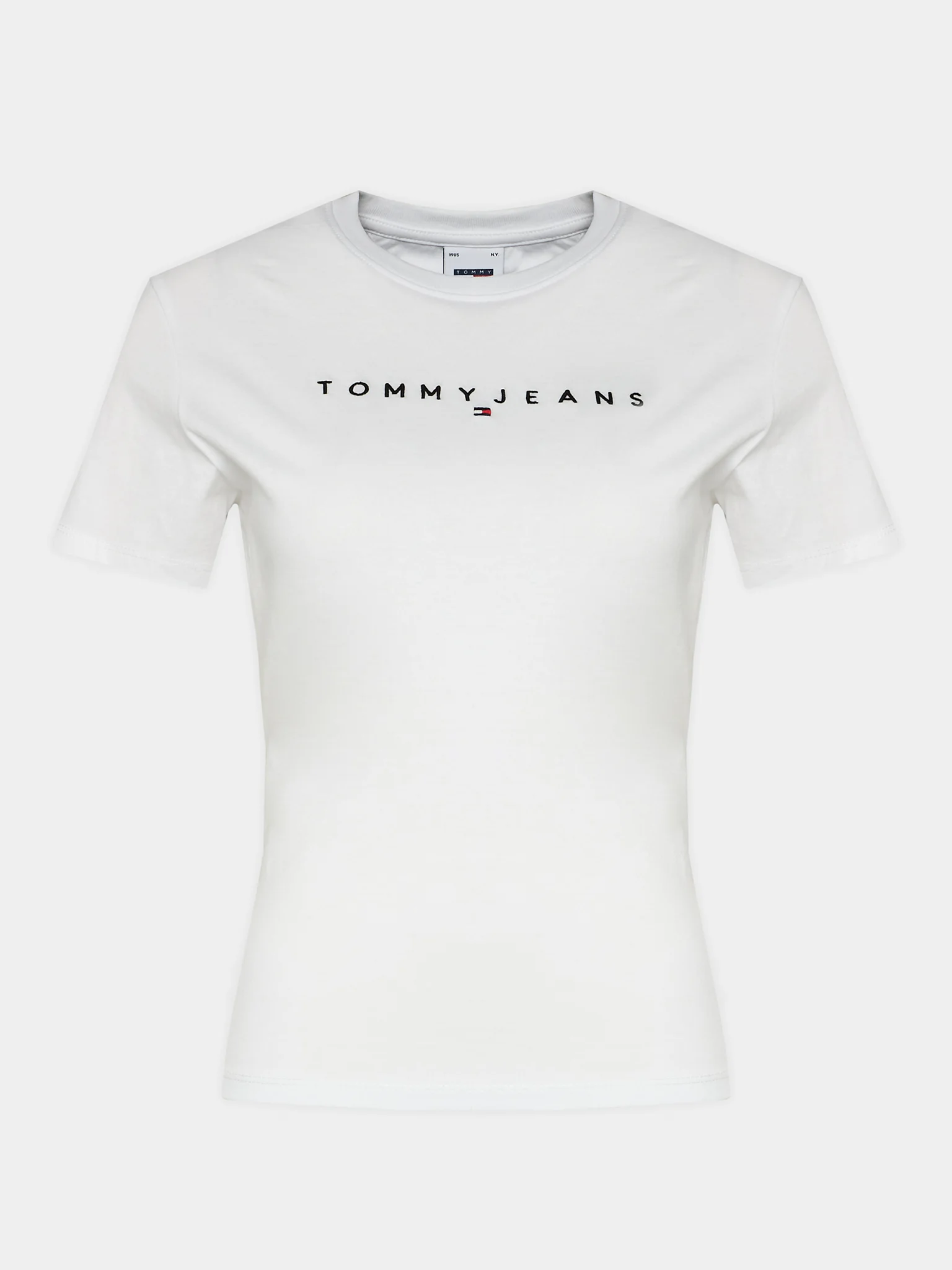 Image of TOMMY HILFIGER DW0DW17361 YBR TJW SLIM LINEAR TEE, YBR 