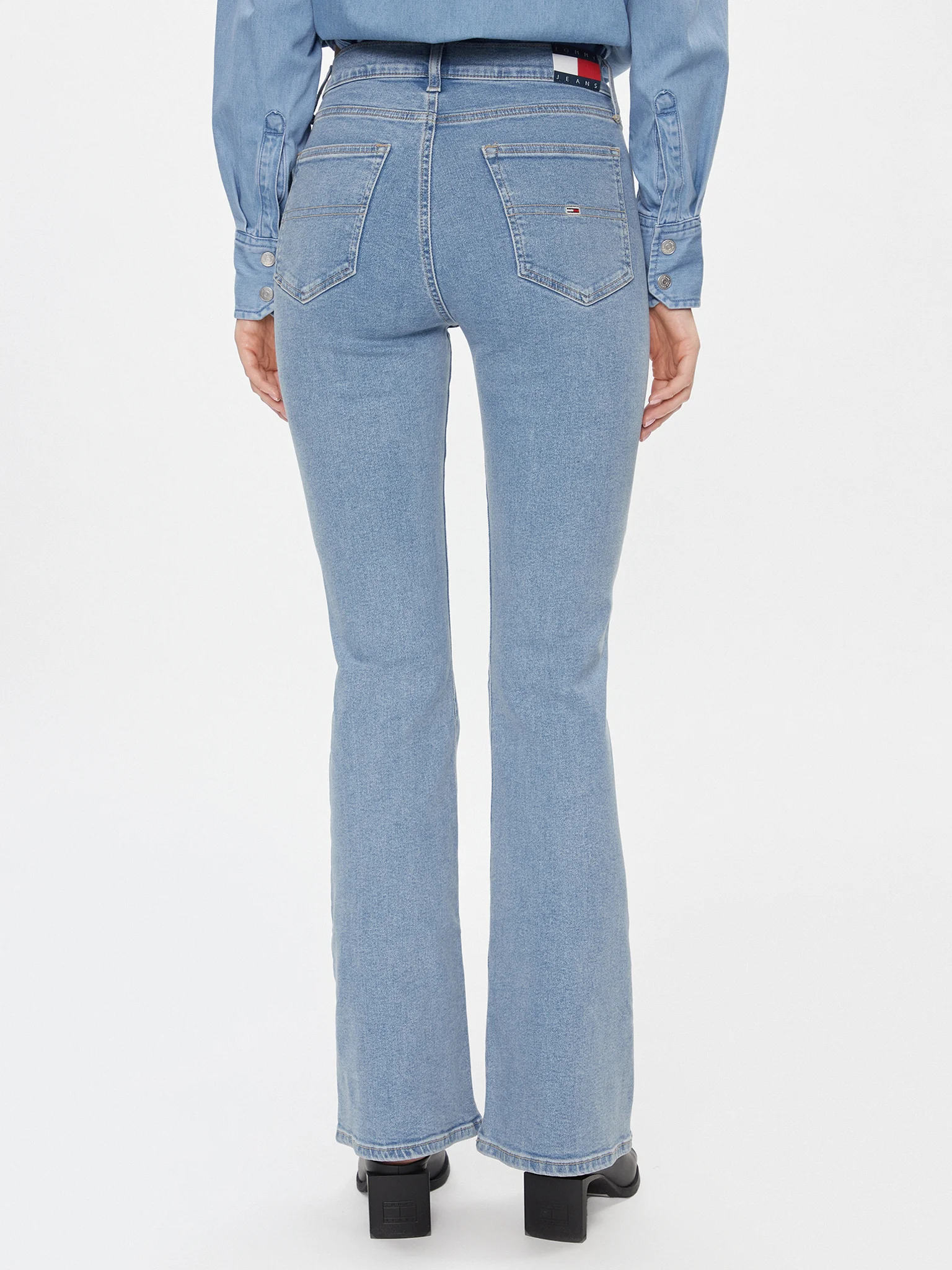 Image of TOMMY HILFIGER DW0DW17293 1A5 SYLVIA HGH FLR CG423, 1A5 